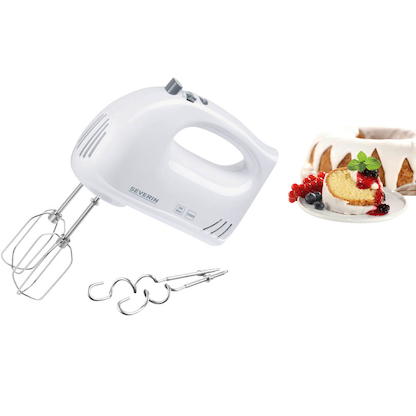 Artikelbild 5 für SEVERIN HM 3820 Handmixer weiß 300 W, Artikelnummer 434203