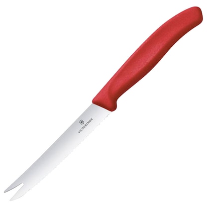 Artikelbild 16 für VICTORINOX Wurstmesser Swiss Classic silber, rot, Klinge: 11,0 cm, 1 St., Artikelnummer 533527