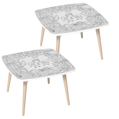 Artikelbild 8 für PAPERFLOW Kids Sport Maltische weiß 60,0 x 60,0 x 40,0 cm, Artikelnummer 216418