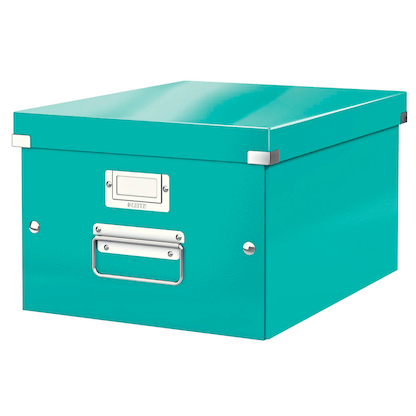 Artikelbild für AKTION: LEITZ Click & Store Aufbewahrungsbox 16,7 l eisblau 28,1 x 36,9 x 20,0 cm mit Prämie nach Registrierung, Artikelnummer 211058