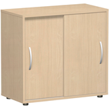 Artikelbild 1 für geramöbel Schiebetürenschrank Flex, S-382501-BB buche 1 Fachboden 80,0 x 40,0 x 75,2 cm, Artikelnummer 875777