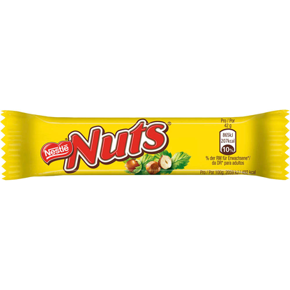 Artikelbild für Nuts® Schokoriegel 24 St., Artikelnummer 978421