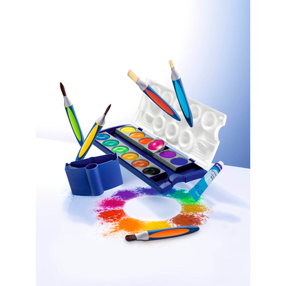 Artikelbild 4 für Pelikan K12 Wasserfarbkasten 12 Farben, Artikelnummer 746487