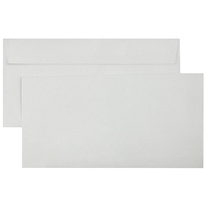 Artikelbild für kaenguruh the world of paper Briefumschläge DIN lang ohne Fenster grau haftklebend 1.000 St., Artikelnummer 583348