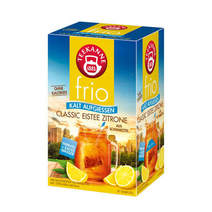 Artikelbild 2 für TEEKANNE frio CLASSIC EISTEE ZITRONE Tee 18 Portionen, Artikelnummer 148744