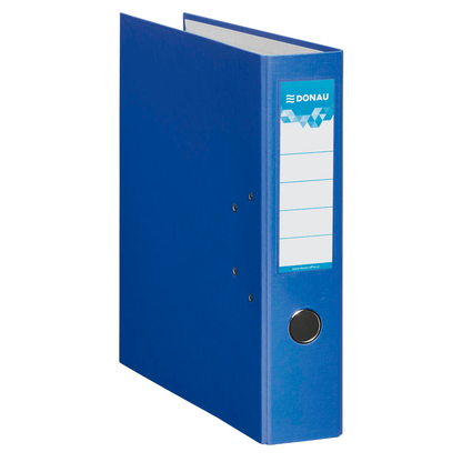 Artikelbild 2 für DONAU Klassik Ordner blau Karton 7,5 cm DIN A4, Artikelnummer 183996