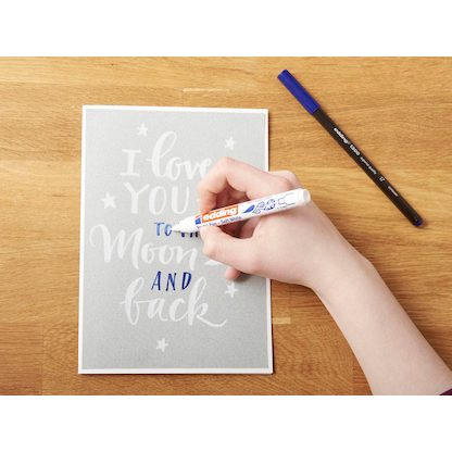 Artikelbild 7 für edding Pastel Pen 1500 Filzstift weiß, 1 St., Artikelnummer 491997