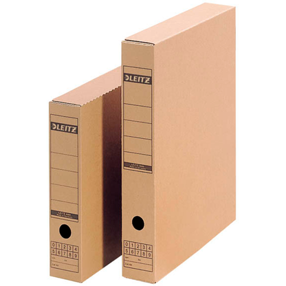 Artikelbild für 25 LEITZ Archivboxen braun 7,0 x 43,5 x 32,5 cm, Artikelnummer 514929