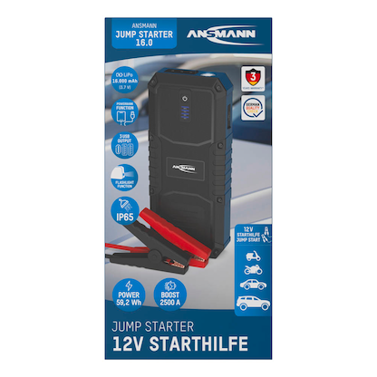 Artikelbild 15 für ANSMANN Jump Starter 16.0 Starthilfekabel, Artikelnummer 630139