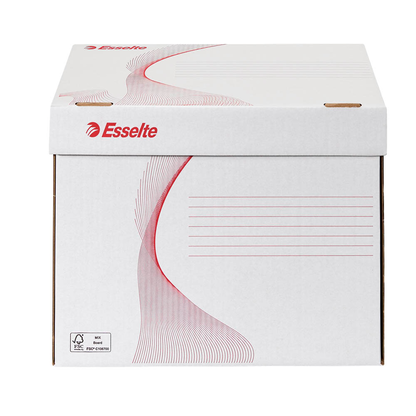 Artikelbild 2 für 10 Esselte Archivcontainer weiß 39,8 x 28,0 x 30,2 cm, Artikelnummer 515062