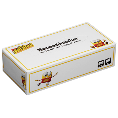 Artikelbild 5 für 3 + 1 GRATIS: office discount Kosmetiktücherbox 3-lagig weiß, 3x 90 Tücher + GRATIS 1x 90 Tücher, Artikelnummer 208072