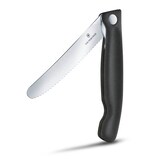 Artikelbild 1 für VICTORINOX Frühstücksmesser Swiss Classic silber, schwarz glatt, Klinge: 11,0 cm, 1 St., Artikelnummer 322558