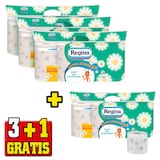 Artikelbild 1 für 3 + 1 GRATIS: Regina Toilettenpapier Kamillenpapier 3-lagig, 3x 8 Rollen + GRATIS 1x 8 Rollen, Artikelnummer 116687