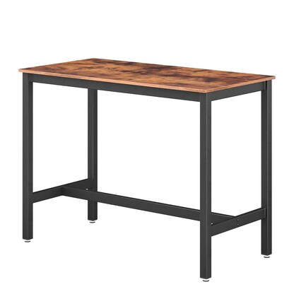 Artikelbild 2 für VASAGLE Stehtisch braun 120,0 x 60,0 x 90,0 cm, Artikelnummer 262457