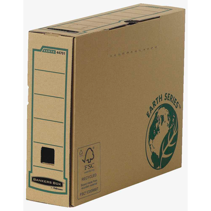 Artikelbild 3 für 20 Bankers Box Archivboxen Earth Series 80mm A4 braun 8,0 x 31,9 x 25,4 cm, Artikelnummer 351820
