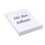 Artikelbild 1 für Notizpapier weiß DIN A5, ca. 250 Blatt, 1 Pack, Artikelnummer 850529