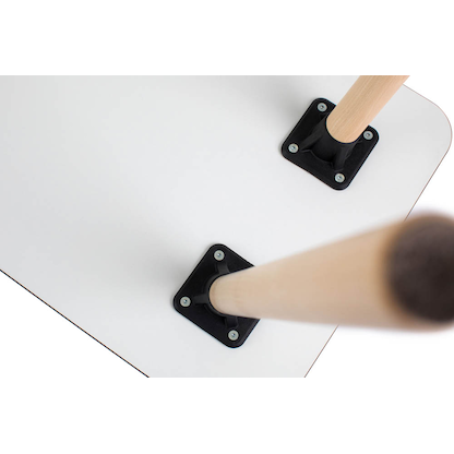 Artikelbild 6 für PAPERFLOW easyHome HOP Schreibtisch weiß rechteckig, 4-Fuß-Gestell buche 114,0 x 60,0 cm, Artikelnummer 381952