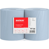 Artikelbild 1 für 2 KATRIN Putztuchrollen L2 Blue 2-lagig blau, 500 Blätter, Artikelnummer 506436