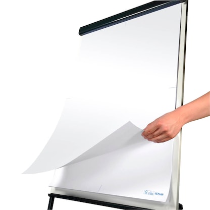Artikelbild 3 für herlitz Flipchart-Papier blanko 65,0 x 98,0 cm, 20 Blatt, 5 Blöcke, Artikelnummer 574077