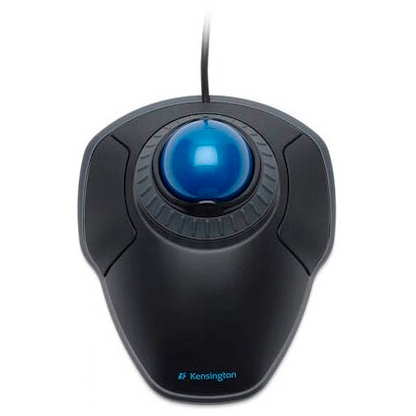 Artikelbild 5 für Kensington Orbit mit Scroll-Ring Trackball kabelgebunden blau, schwarz, Artikelnummer 667149