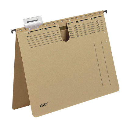 Artikelbild 6 für AKTION: 10 LEITZ Hängehefter ALPHA® 1914 Karton naturbraun 1 x kaufmännische Heftung mit Prämie nach Registrierung, Artikelnummer 199976