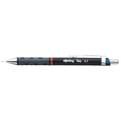 Artikelbild 4 für rotring Tikky Druckbleistift-Set schwarz HB 0,35 + 0,5 + 0,7 mm, 3 St., Artikelnummer 825500