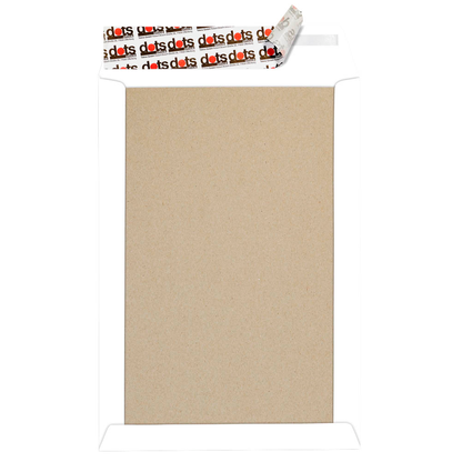 Artikelbild 3 für dots Papprückwandtaschen DIN B4 ohne Fenster weiß 50 St., Artikelnummer 118489