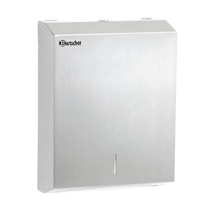 Artikelbild 5 für Bartscher Papierhandtuchspender ILZF10 850006 silber Chromnickelstahl gebürstet, Artikelnummer 425969