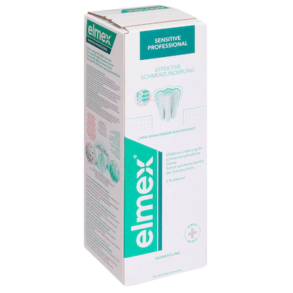 Artikelbild 4 für elmex SENSITIVE PROFESSIONAL Mundspülung 400 ml, Artikelnummer 483352