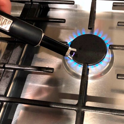 Artikelbild 3 für TFA® Lichtbogenfeuerzeug schwarz, silber, Artikelnummer 527596