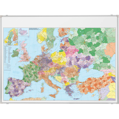 Artikelbild 3 für FRANKEN Europakarte Metall, beschichtet, Artikelnummer 343323