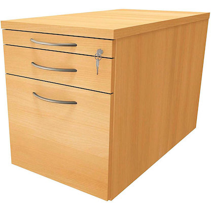 Artikelbild für fm Sidney Rollcontainer buche 3 Auszüge 43,4 x 80,0 x 54,0 cm, Artikelnummer 137731