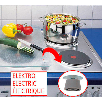 Artikelbild 10 für WENKO Herdabdeckplatten Kaffee braun, 2 St., Artikelnummer 528731