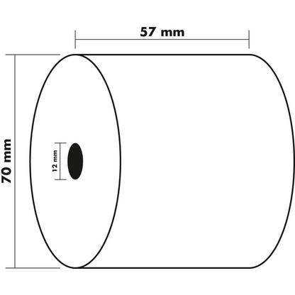 Artikelbild 3 für Exacompta Additionsrollen 5,7 cm x 40,0 m, 10 Rollen, Artikelnummer 346538