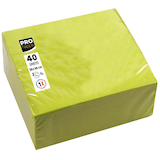 Artikelbild 1 für PROnappe Servietten kiwigrün 2-lagig 38,0 x 38,0 cm, 40 St., Artikelnummer 362008