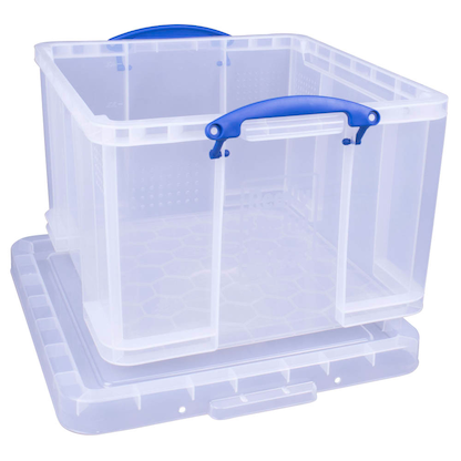 Artikelbild 2 für Really Useful Box Aufbewahrungsbox 42,0 l transparent 52,0 x 44,0 x 31,0 cm, Artikelnummer 327496