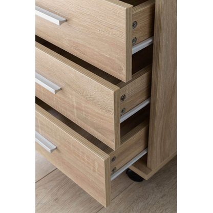 Artikelbild 9 für WOHNLING Rollcontainer sonoma-eiche 4 Auszüge 40,0 x 33,0 x 70,5 cm, Artikelnummer 540944