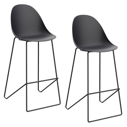 Artikelbild für 2 meet powered by PAPERFLOW Barhocker VOID schwarz, Artikelnummer 300785