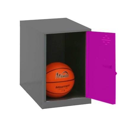 Artikelbild für Simonrack Spind SIMONLOCKER DISM anthrazit, pink 8425437116544, 1 Schließfach 30,0 x 50,0 x 47,5 cm, Artikelnummer 354518
