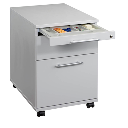 Artikelbild 13 für HAMMERBACHER AC20 Rollcontainer lichtgrau 3 Auszüge 42,8 x 58,0 x 59,0 cm, Artikelnummer 984393