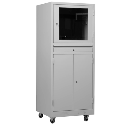 Artikelbild 9 für Gürkan PC-Schrank grau, Artikelnummer 564652