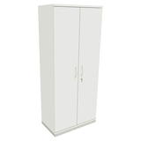 Artikelbild 1 für fm Aktenschrank Sidney, 4260429763542 weiß 4 Fachböden 80,0 x 44,2 x 186,9 cm, Artikelnummer 101164