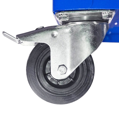 Artikelbild 5 für ADB Basic Werkstattwagen blau 5 Schubladen, Artikelnummer 206793