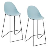 Artikelbild 1 für 2 meet powered by PAPERFLOW Barhocker VOID blau, Artikelnummer 300794