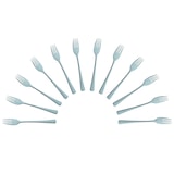 Artikelbild 1 für solex® Dessertgabeln Karina silber, 12 St., Artikelnummer 984132