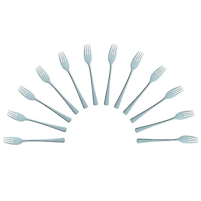 Artikelbild für solex® Dessertgabeln Karina silber, 12 St., Artikelnummer 984132