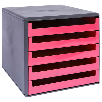 Artikelbild 7 für M&M Schubladenbox 30057660, DIN A4 mit 5 Schubladen, Artikelnummer 746513