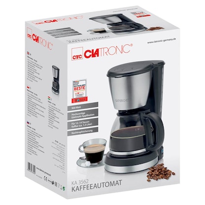 Artikelbild 8 für CLATRONIC KA 3642 Kaffeemaschine silber, 14 Tassen, Artikelnummer 299408