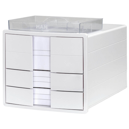 Artikelbild 3 für HAN Schubladenbox IMPULS weiß 1017-12, DIN A4 mit 3 Schubladen, Artikelnummer 661654