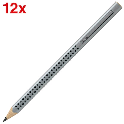 Artikelbild 5 für FABER-CASTELL Jumbo GRIP 2001 Bleistifte B silber, 12 St., Artikelnummer 710848